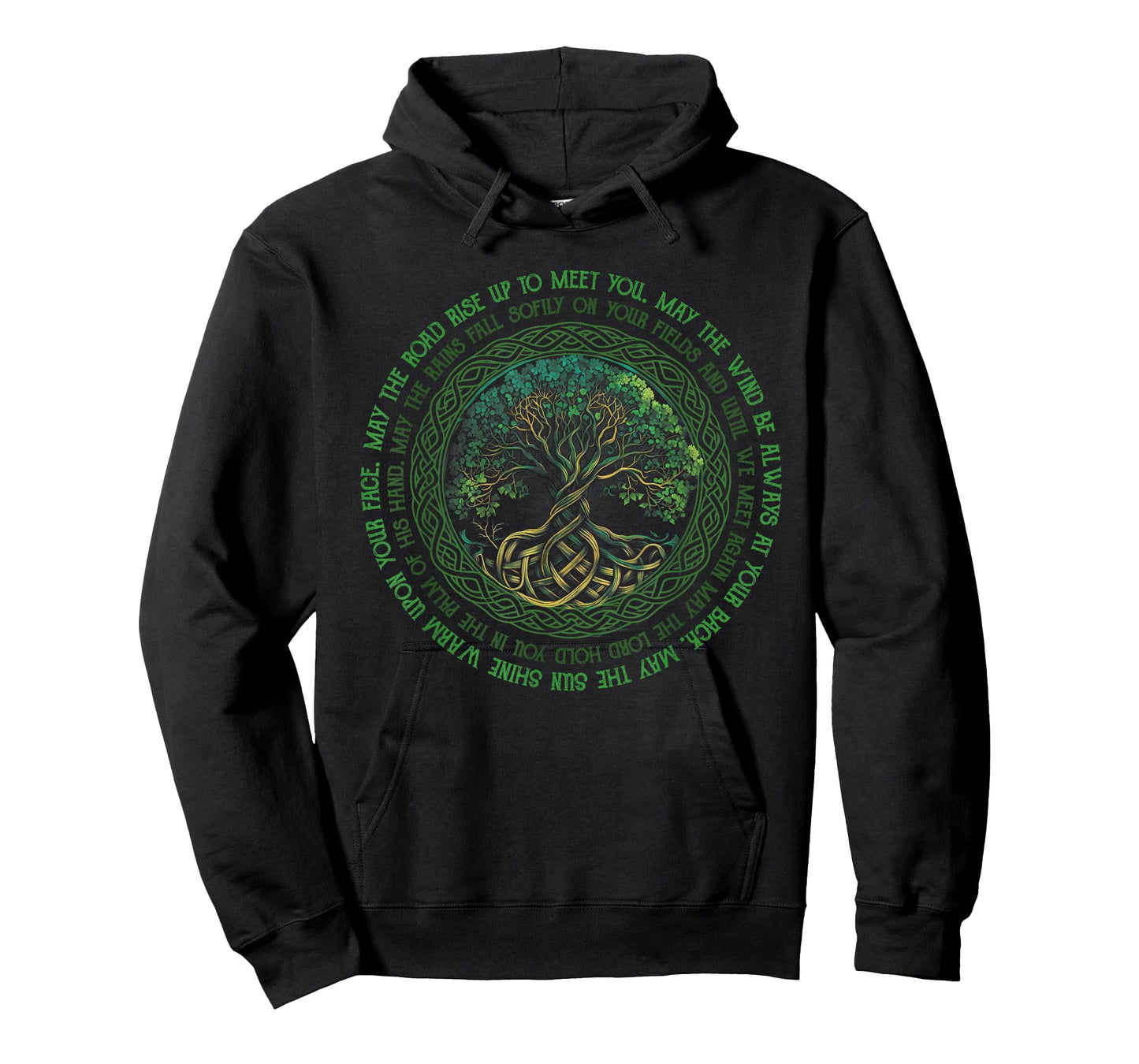 Irish Blessing Celtic Knot & Tree of Life Irish Ireland T-Shirt