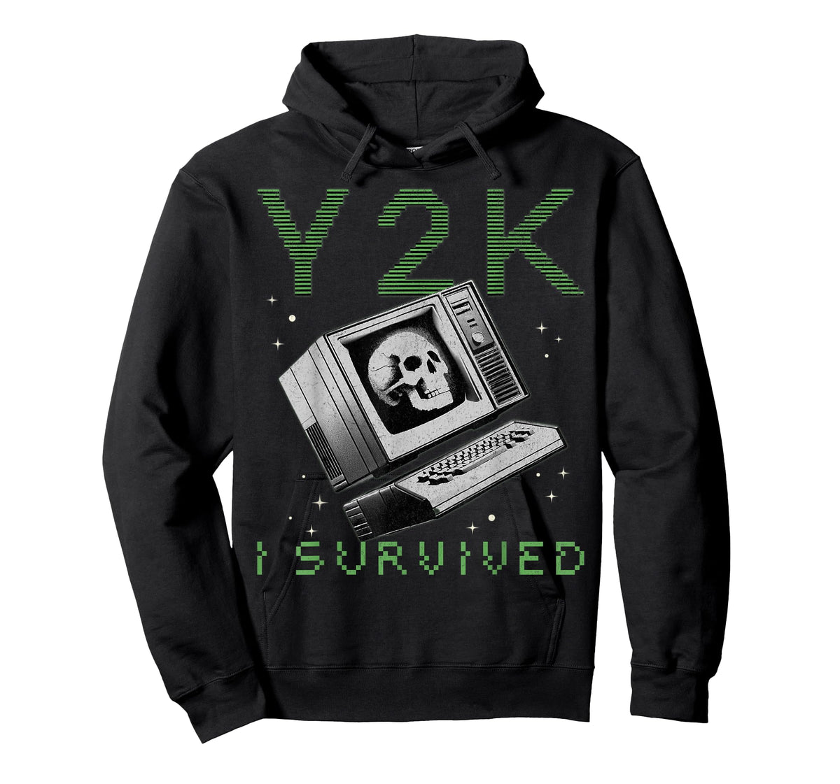 I Survived Y2K Millennium Bug Funny Retro Vintage T-Shirt