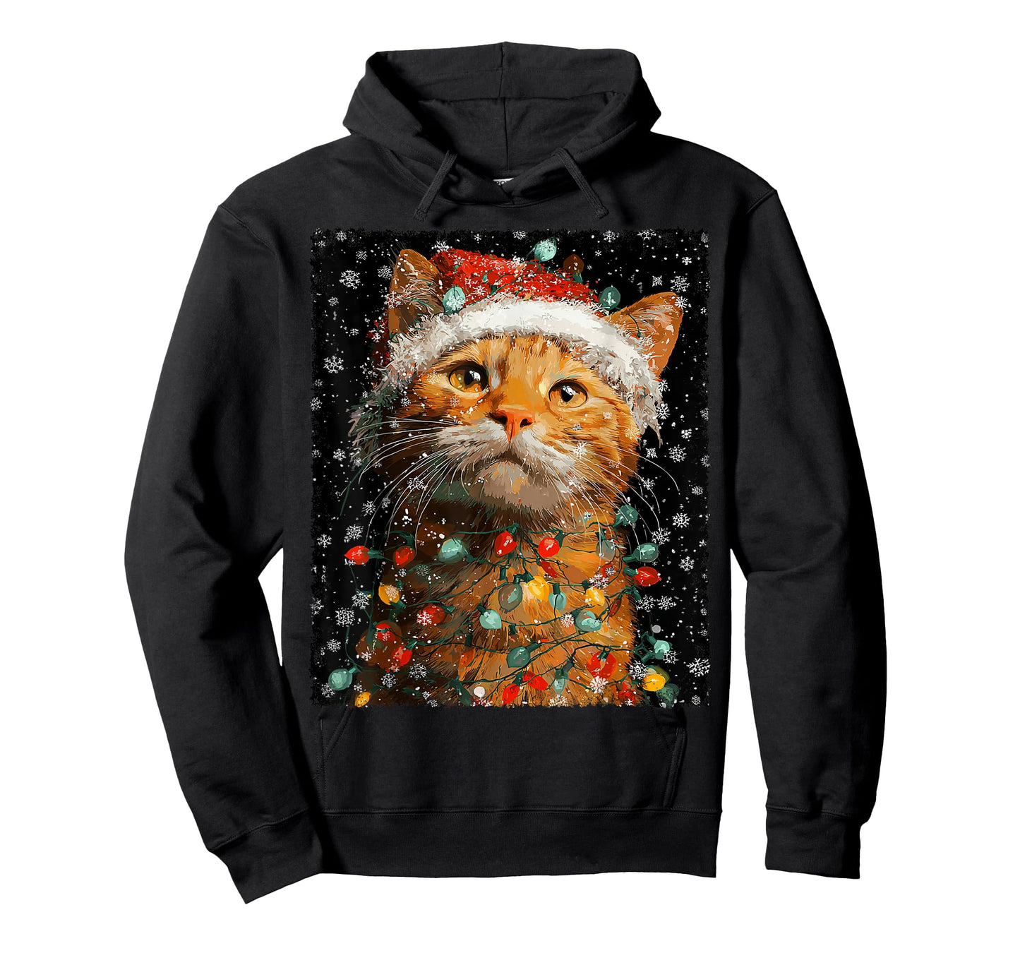 Christmas Ginger Cat T-Shirt