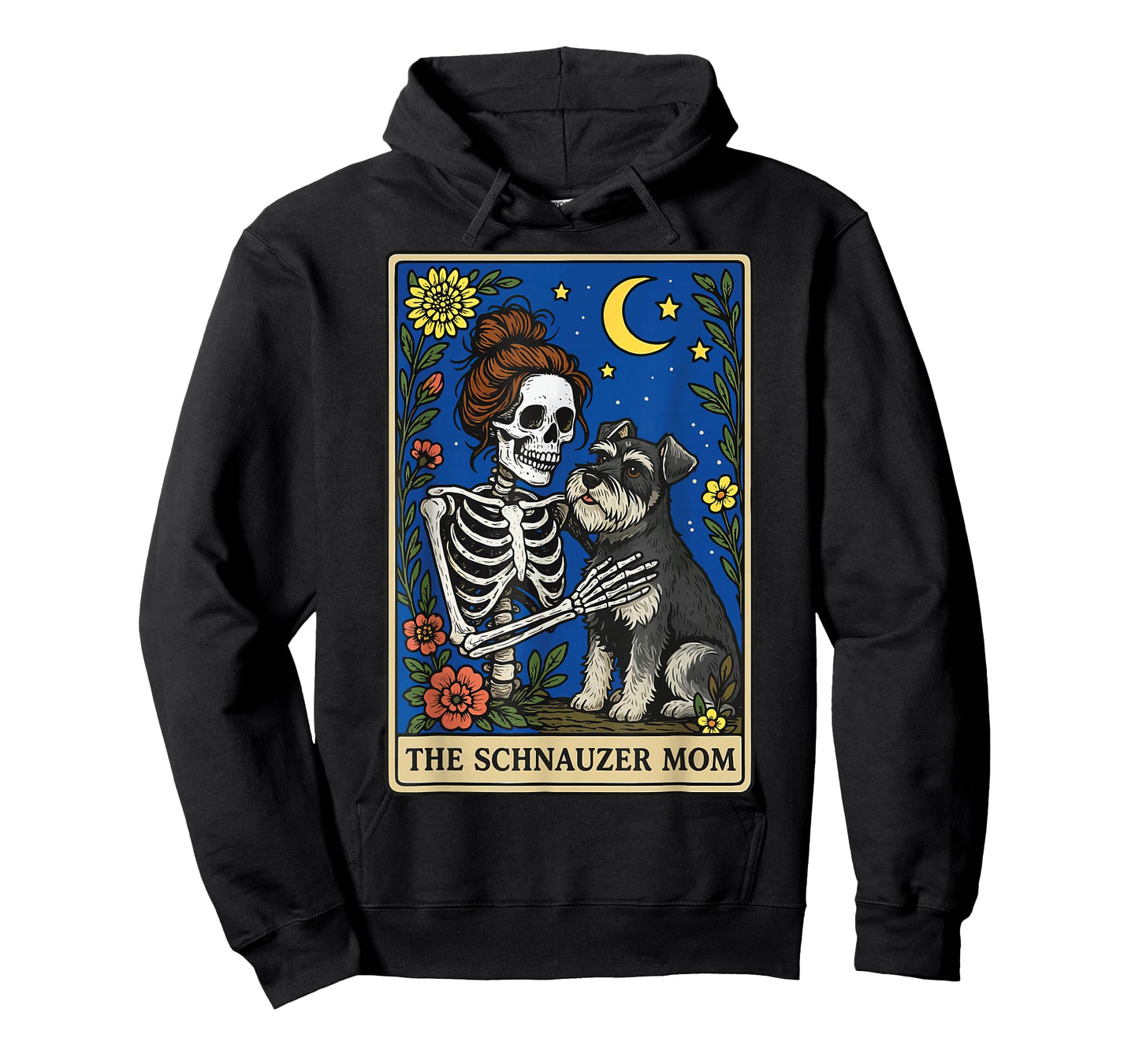 The Schnauzer Mom Tarot Card T-Shirt