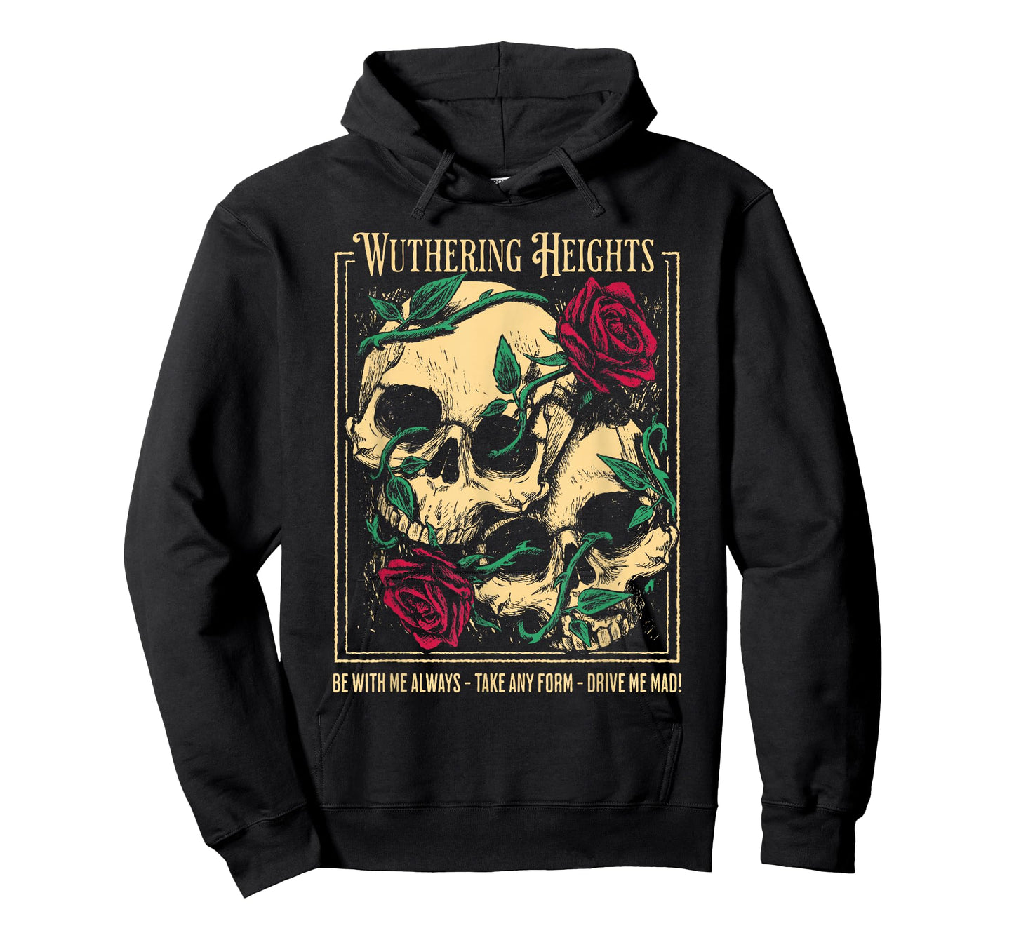 Wuthering Heights Gothic Book Lover Classic Literature T-Shirt