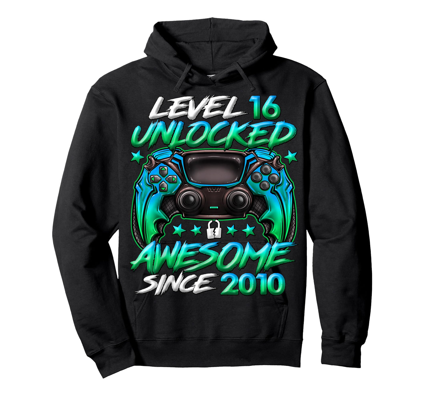 Level 16 Unlocked 16 Year Old Gifts Boys 16th Birthday Boy T-Shirt