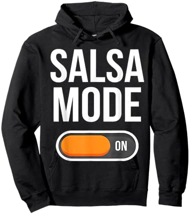 Salsa Mode On Funny Salsa Dance Lover Hoodie - Hoodie | Black