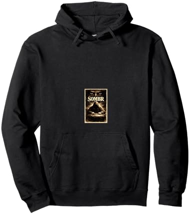 Vintage Retro 90s Sombr Hoodie - Hoodie | Black