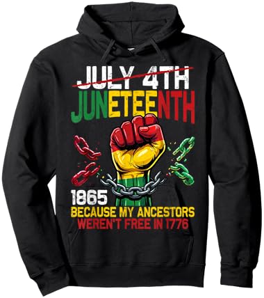 Juneteenth Shirts Black Women Juneteenth African American Hoodie - Hoodie | Black