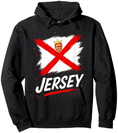 Jersey Flag Bailiwick of Jersey Pride Hoodie - Hoodie | Black