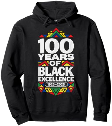 100 Years of Black Excellence Centennial Black History Month Hoodie - Hoodie | Black