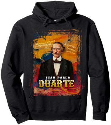 Dominican Independence La Trinitaria Juan Pablo Duarte 1844 Hoodie - Hoodie | Black