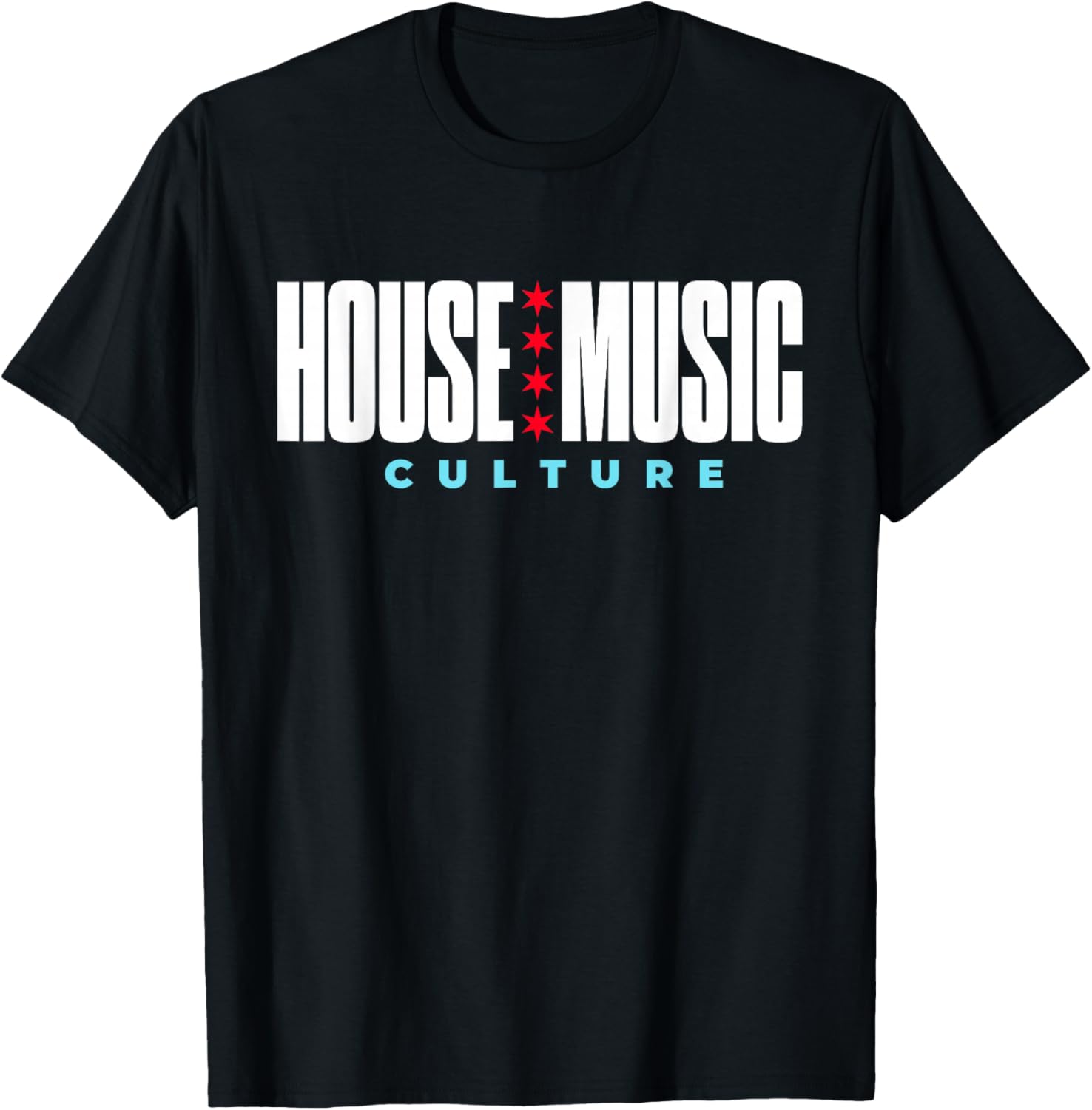 House Music Culture - EDM DJ T-Shirt - T-Shirt | Black