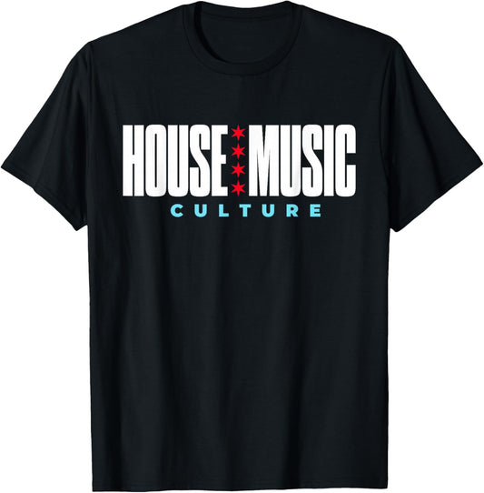 House Music Culture - EDM DJ T-Shirt - T-Shirt | Black