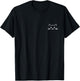 Small Cat Face Cat Lover Funny Cat Minimalist Subtle Cat T-Shirt - T-Shirt | Black