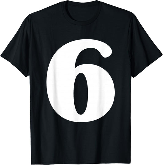 Funny 6 7 Matching Halloween Lazy Costume 67 Meme T-Shirt - T-Shirt | Black