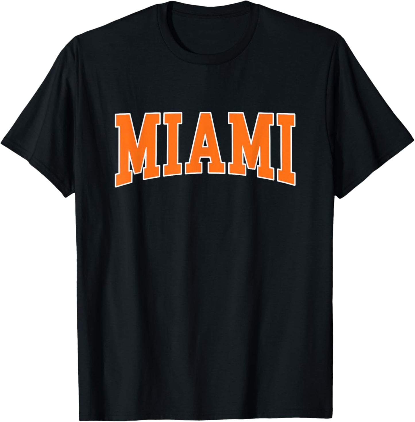Miami - Throwback Design - Classic T-Shirt - T-Shirt | Black