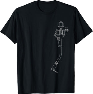 DJ Turntable - Technics 1200 T-Shirt - T-Shirt | Black