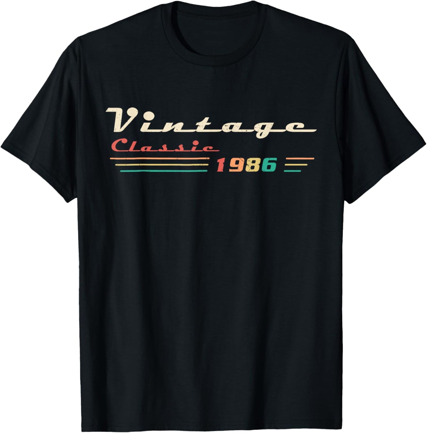 40 Year Old Gift Classic 1986 Limited Edition 40th Birthday T-Shirt - T-Shirt | Black