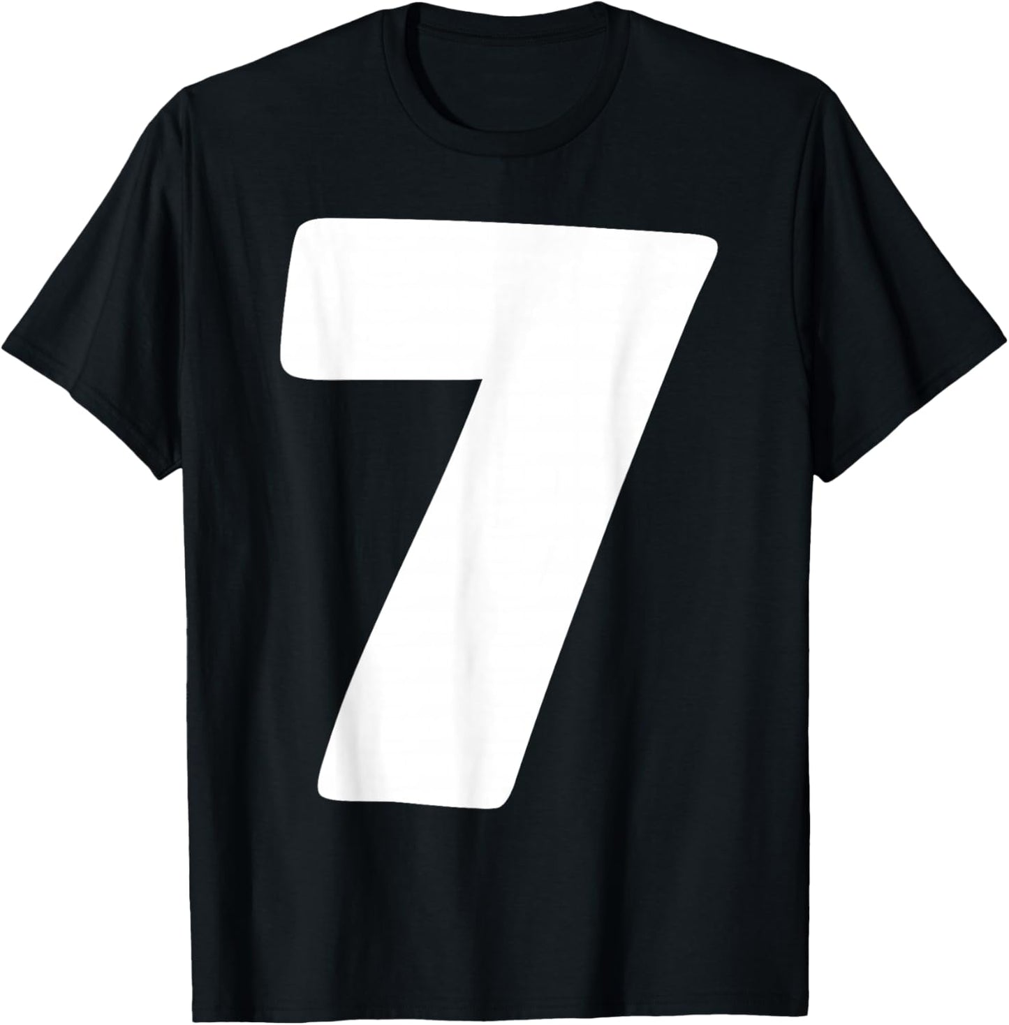 7 Number Six Seven 67 Gen Alpha Slang Funny Meme Matching T-Shirt - T-Shirt | Black