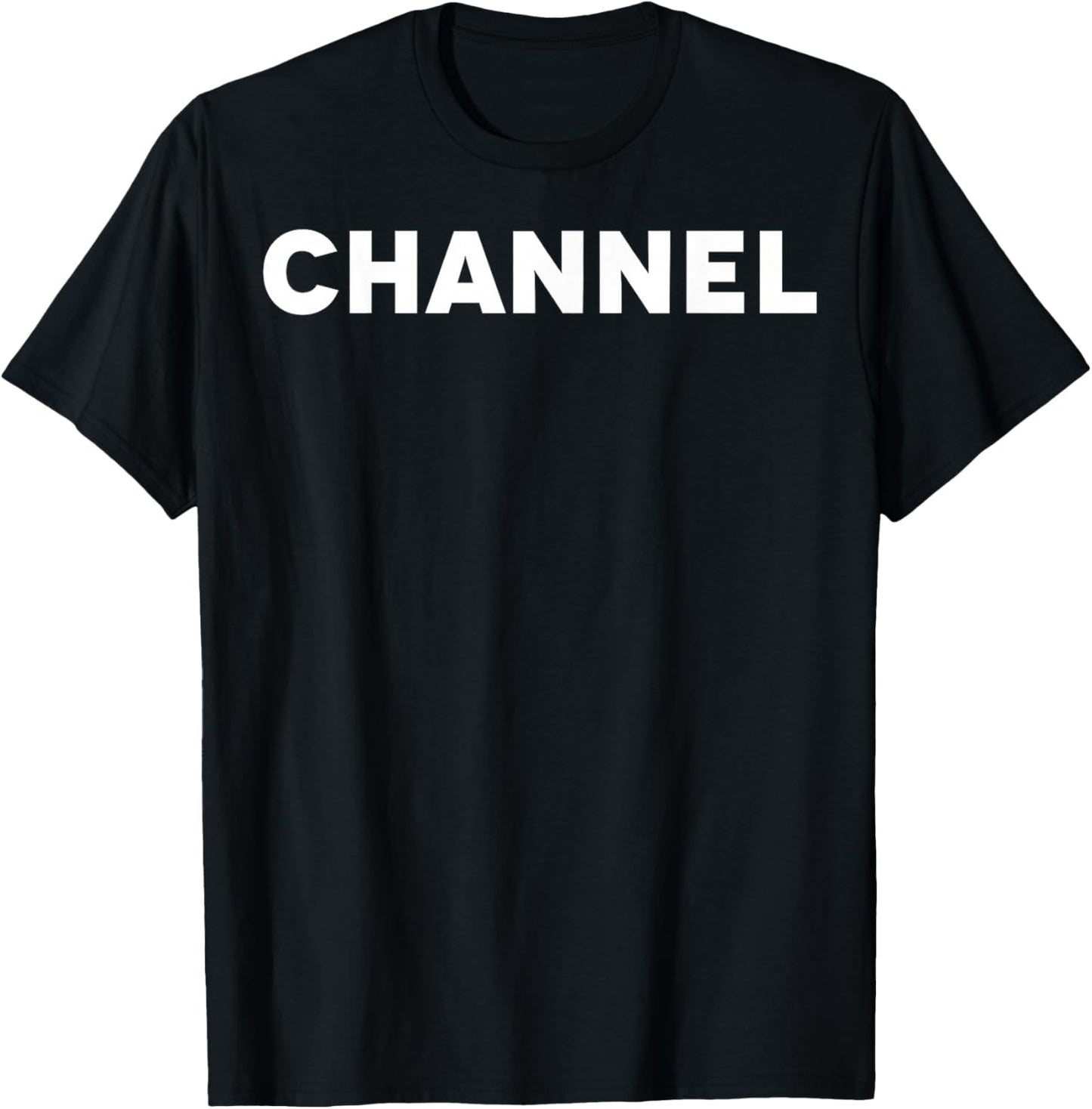 Channel T-Shirt - T-Shirt | Black