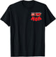 Mom Birthday Boy Fire Truck Firefighter First Birthday Mama T-Shirt - T-Shirt | Black