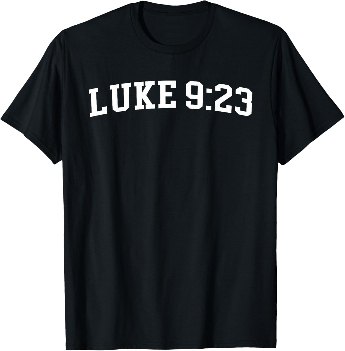 Luke 9:23 T-Shirt - T-Shirt | Black
