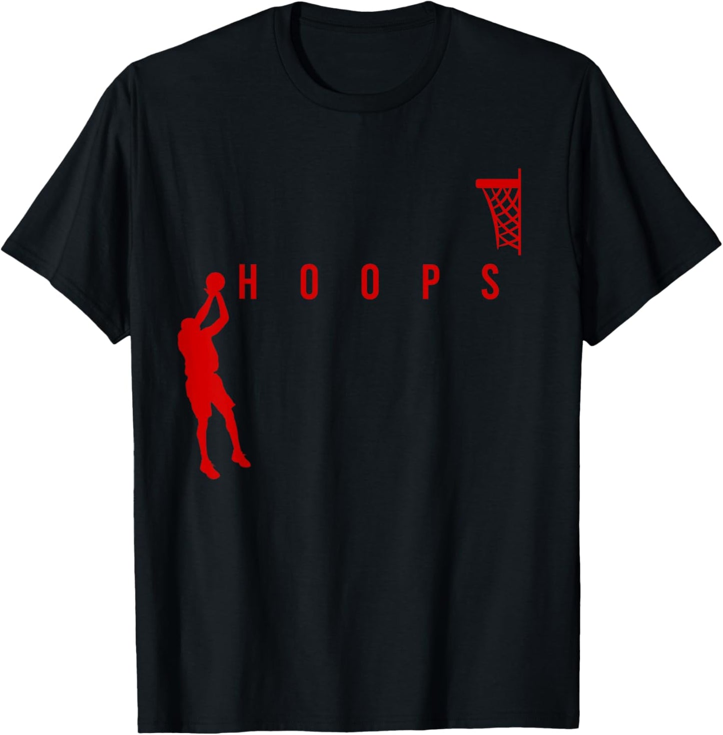 Basketball Hoops Basket Ball Player Kids Boys Girls Costume T-Shirt - T-Shirt | Black