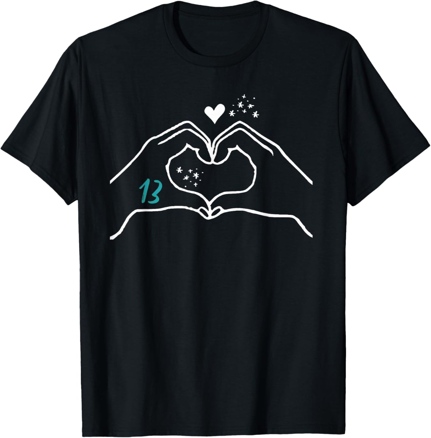 Funny Heart Hands Taylor First Name Girl Vintage 70's 80's T-Shirt - T-Shirt | Black