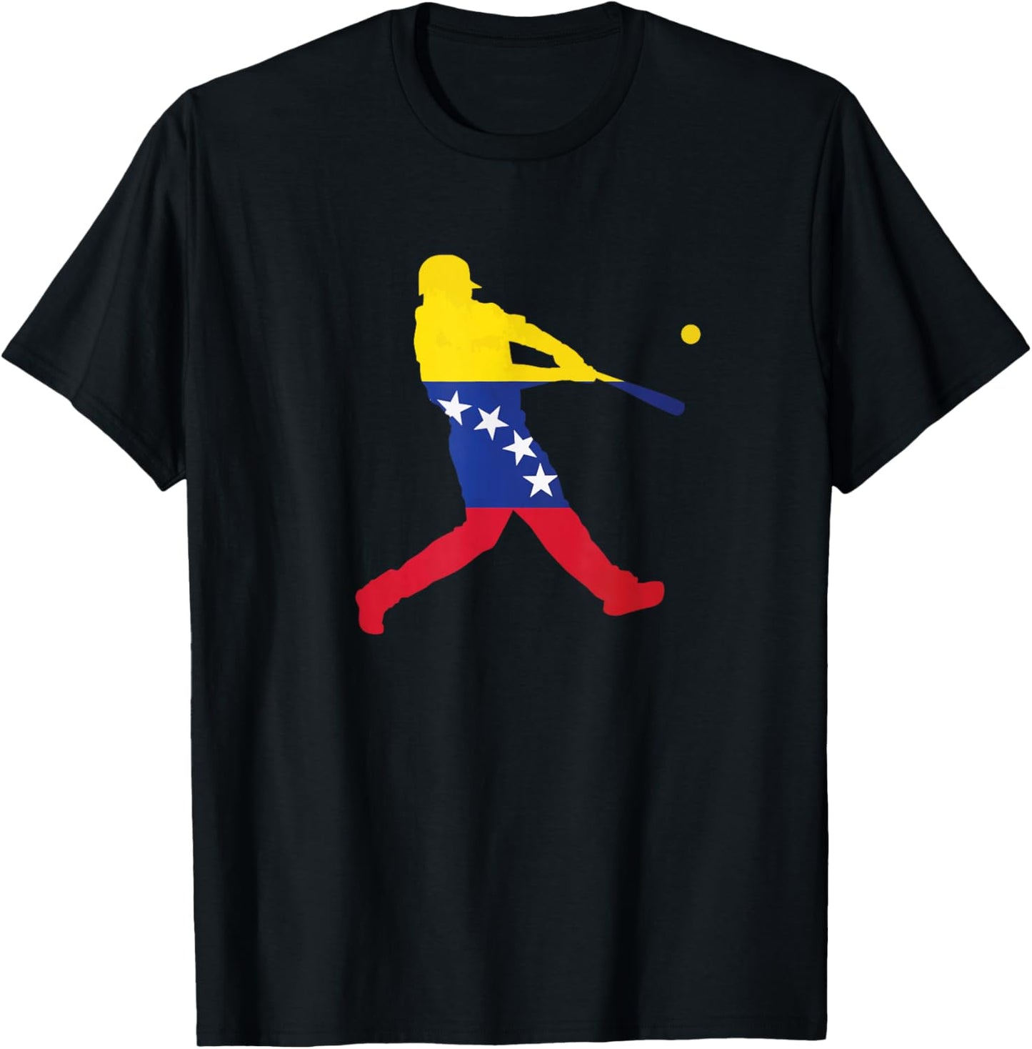 Venezuela Baseball T-Shirt - T-Shirt | Black
