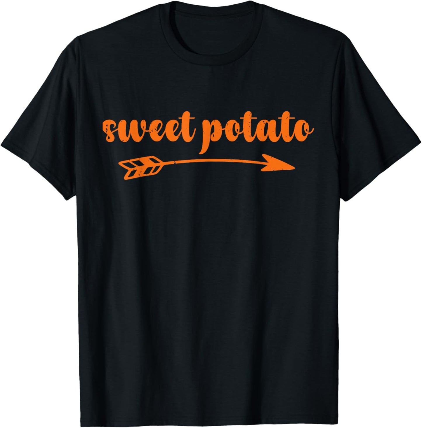 Sweet Potatoes Kind of Rude Potato Thanksgiving Couple T-Shirt - T-Shirt | Black