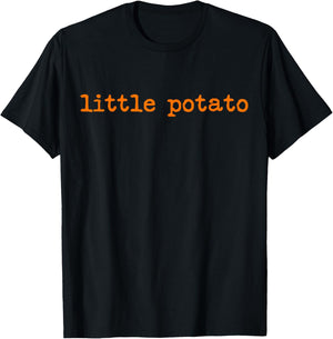 Little Potato Sweet Potato Thanksgiving Family Matching Kids T-Shirt - T-Shirt | Black