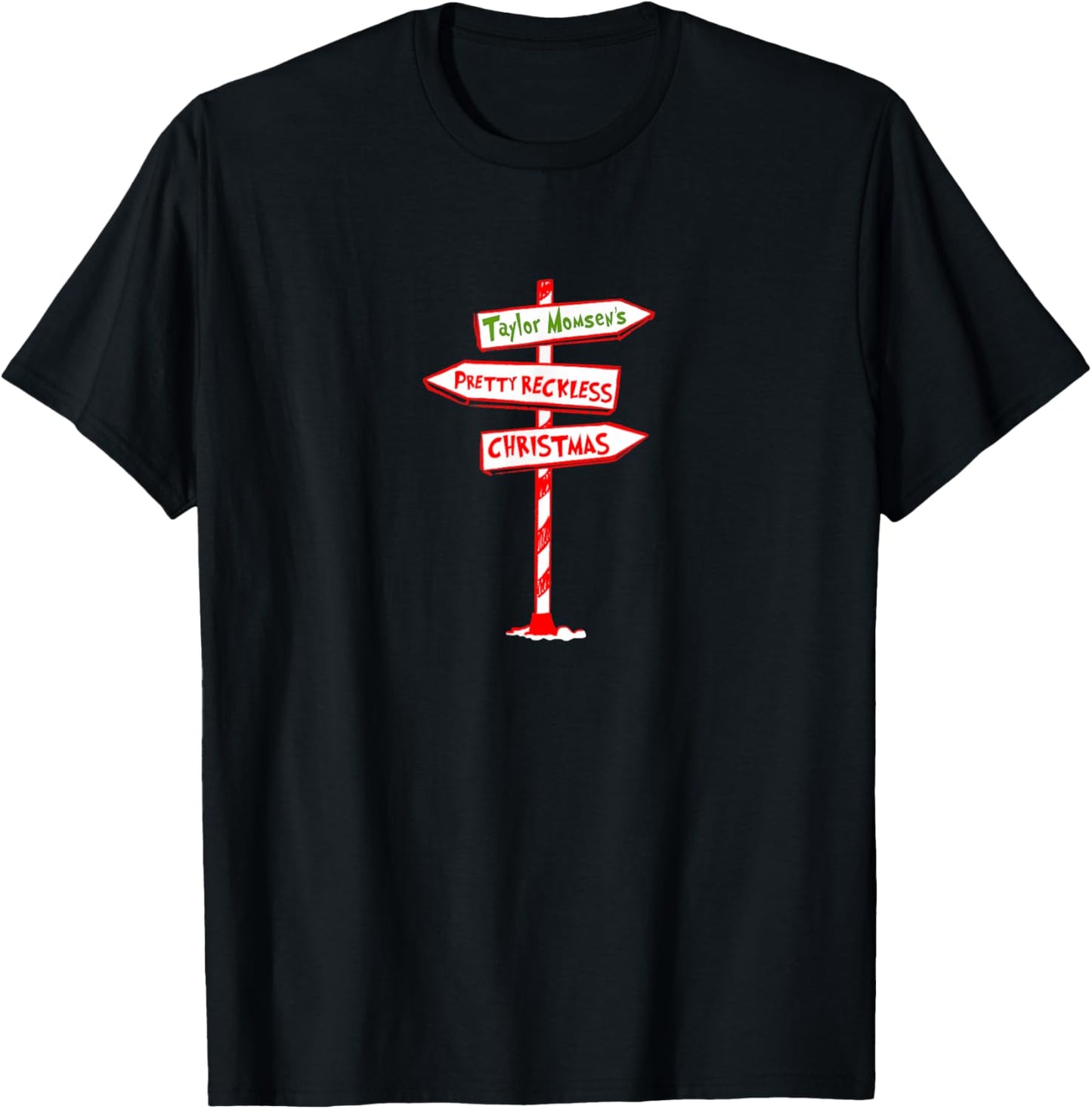Holiday Sign T-Shirt - T-Shirt | Black