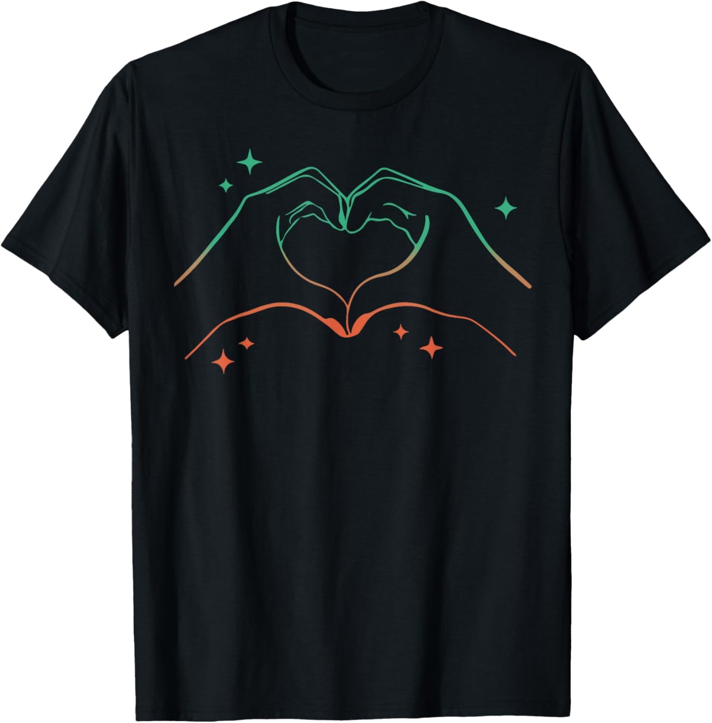 Heart Hands Taylor First Name Girl Vintage 70's 80's T-Shirt - T-Shirt | Black