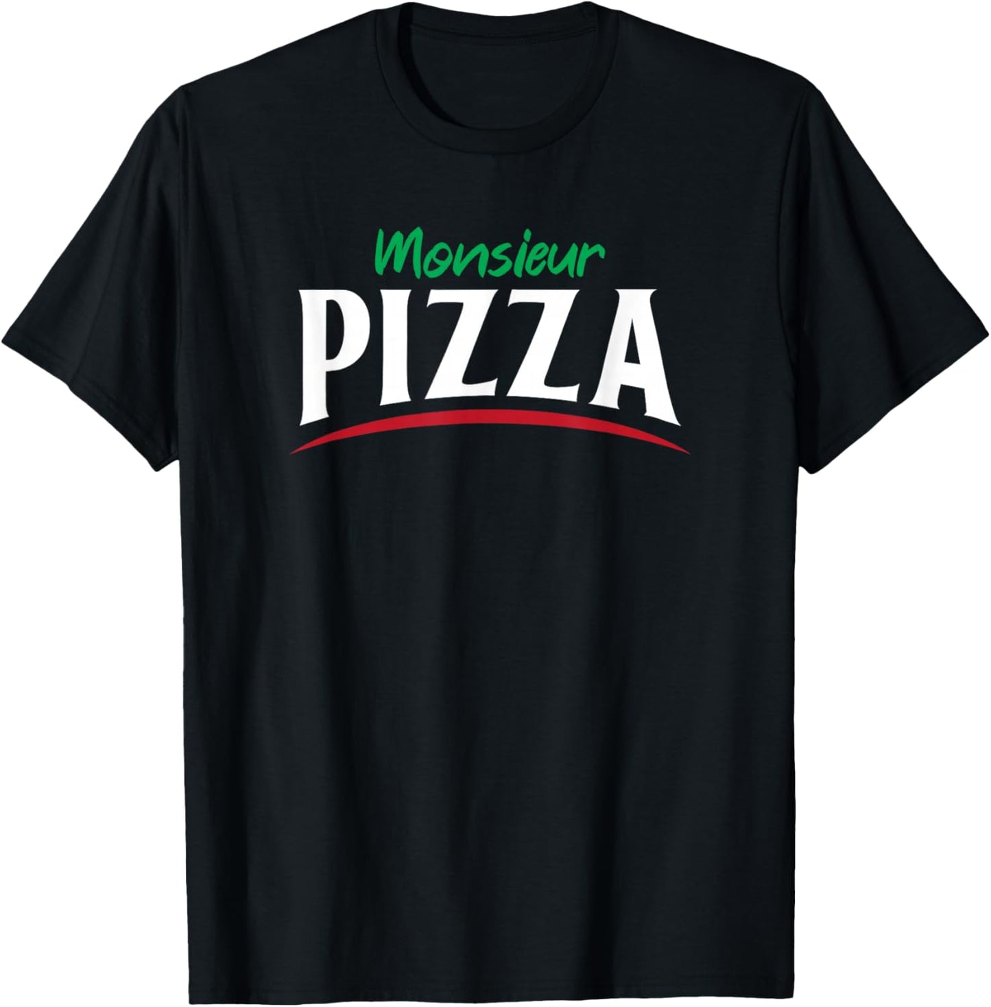 Mr Pizza - Funny Humor Gift T-Shirt - T-Shirt | Black