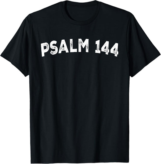 Psalm 144 T-Shirt - T-Shirt | Black