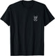 Scottish Terrier Scottie Minimalist Badge Patch Line Art T-Shirt - T-Shirt | Black