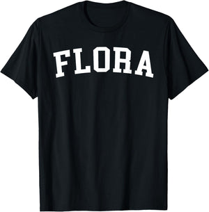 Flora T-Shirt - T-Shirt | Black