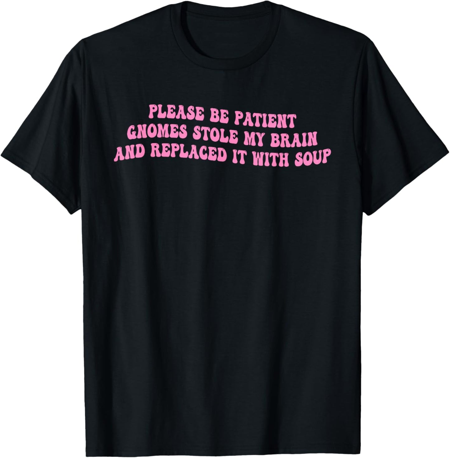 with Soup T-Shirt - T-Shirt | Black