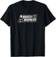 Single-Color March Madness Logo - NCAA Basketball T-Shirt - T-Shirt | Black