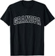 Grandpa Funny Athletic Lettering Father's Day Grandfather T-Shirt - T-Shirt | Black