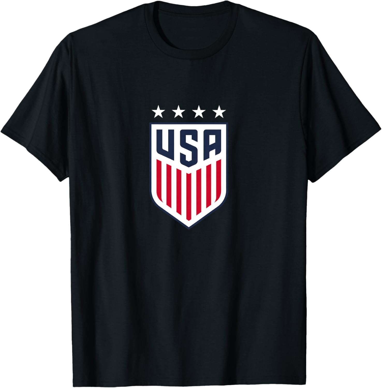 Kids Officially Licensed US Women's National Soccer Team USWNT T-Shirt - T-Shirt | Black