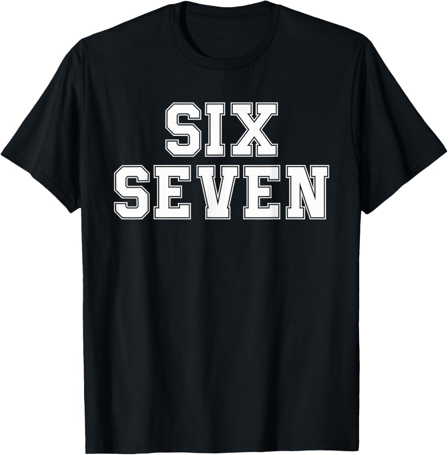 67 Meme Trendy Halloween Funny Six Seven Gen Alpha Teens Boy T-Shirt - T-Shirt | Black