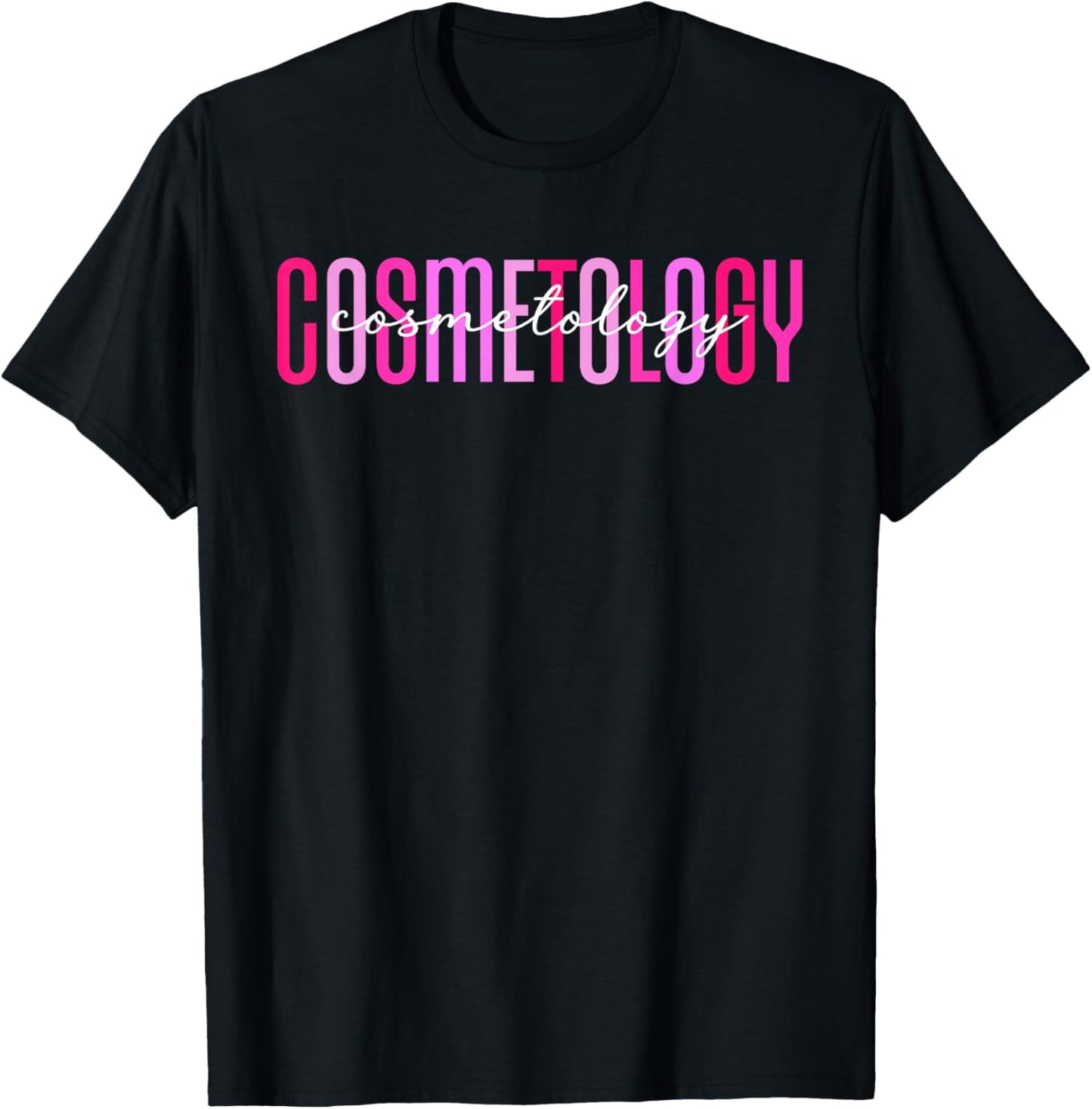 Cosmetology Boho Cosmetologist Appreciation T-Shirt - T-Shirt | Black