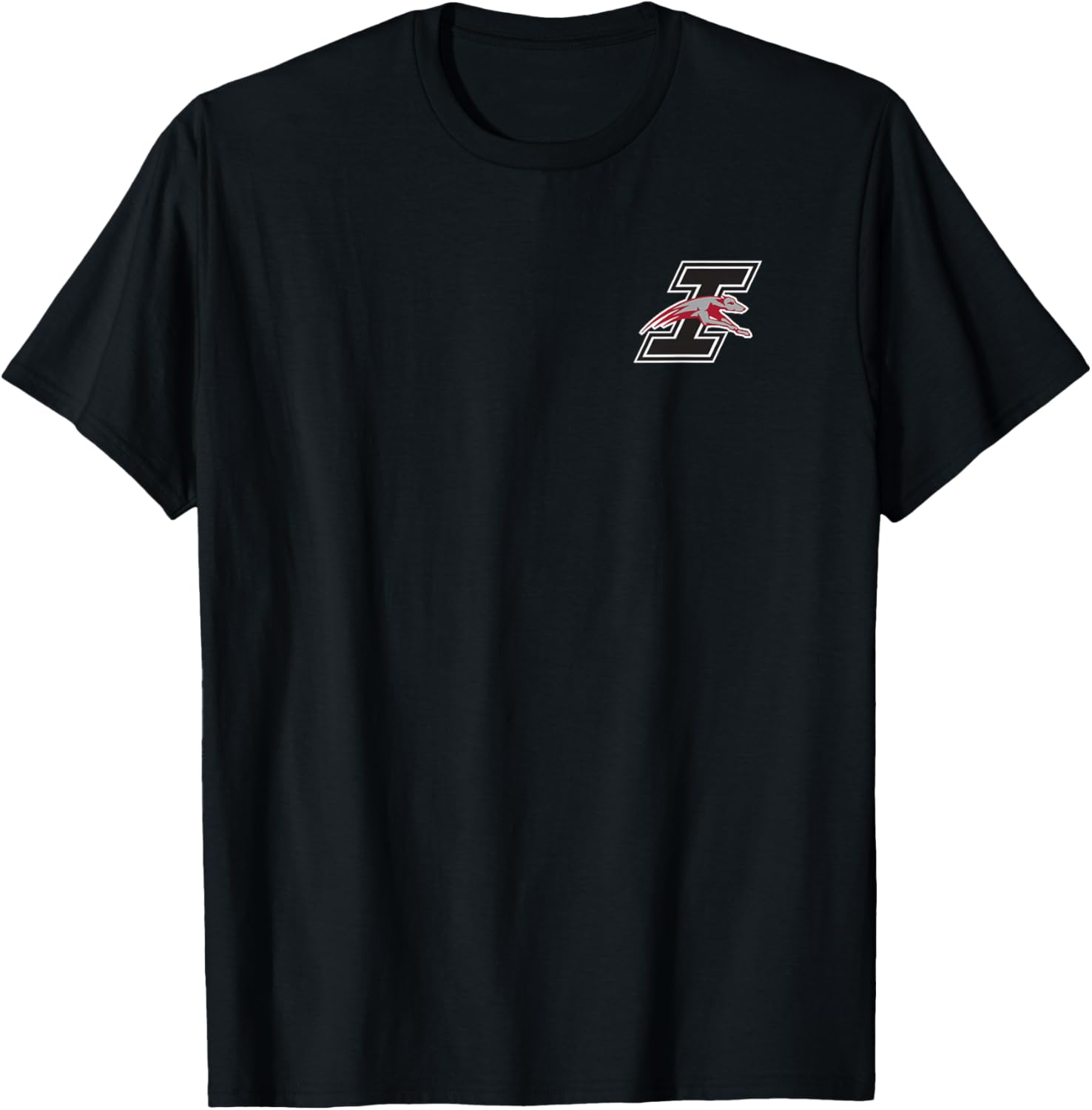 University of Indianapolis UIndy Greyhounds Left Chest T-Shirt - T-Shirt | Black