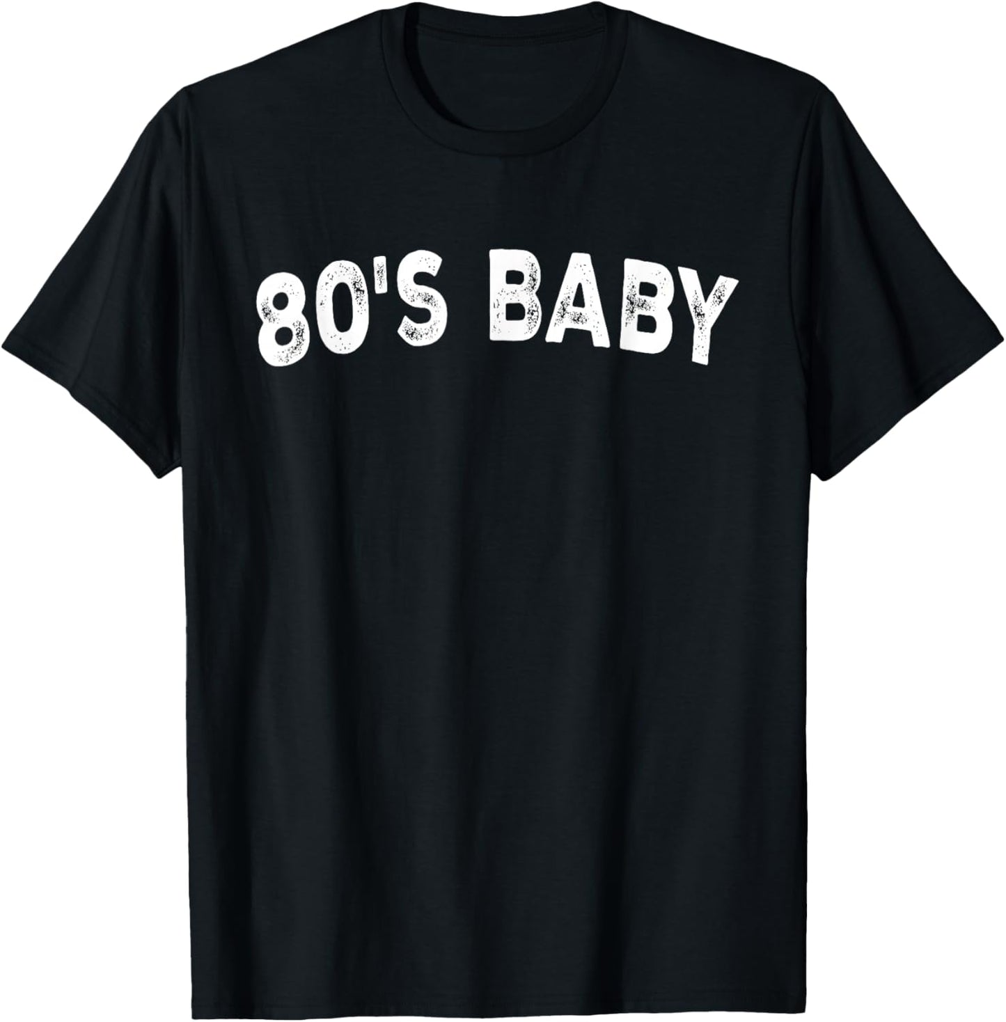 80's Baby T-Shirt - T-Shirt | Black