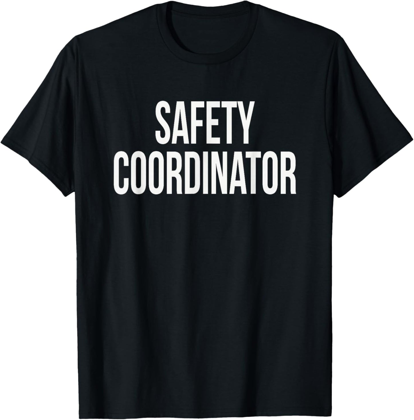 Safety Coordinator Appreciation Day for Work Week T-Shirt - T-Shirt | Black