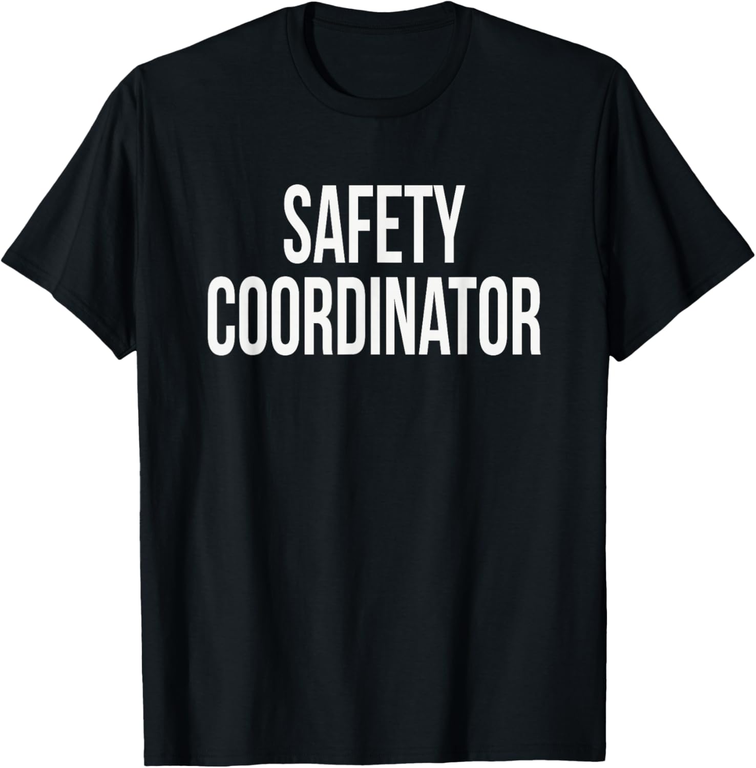 Safety Coordinator Appreciation Day for Work Week T-Shirt - T-Shirt | Black