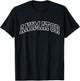 Animator Funny Athletic Lettering Designer Gifts Men Women T-Shirt - T-Shirt | Black