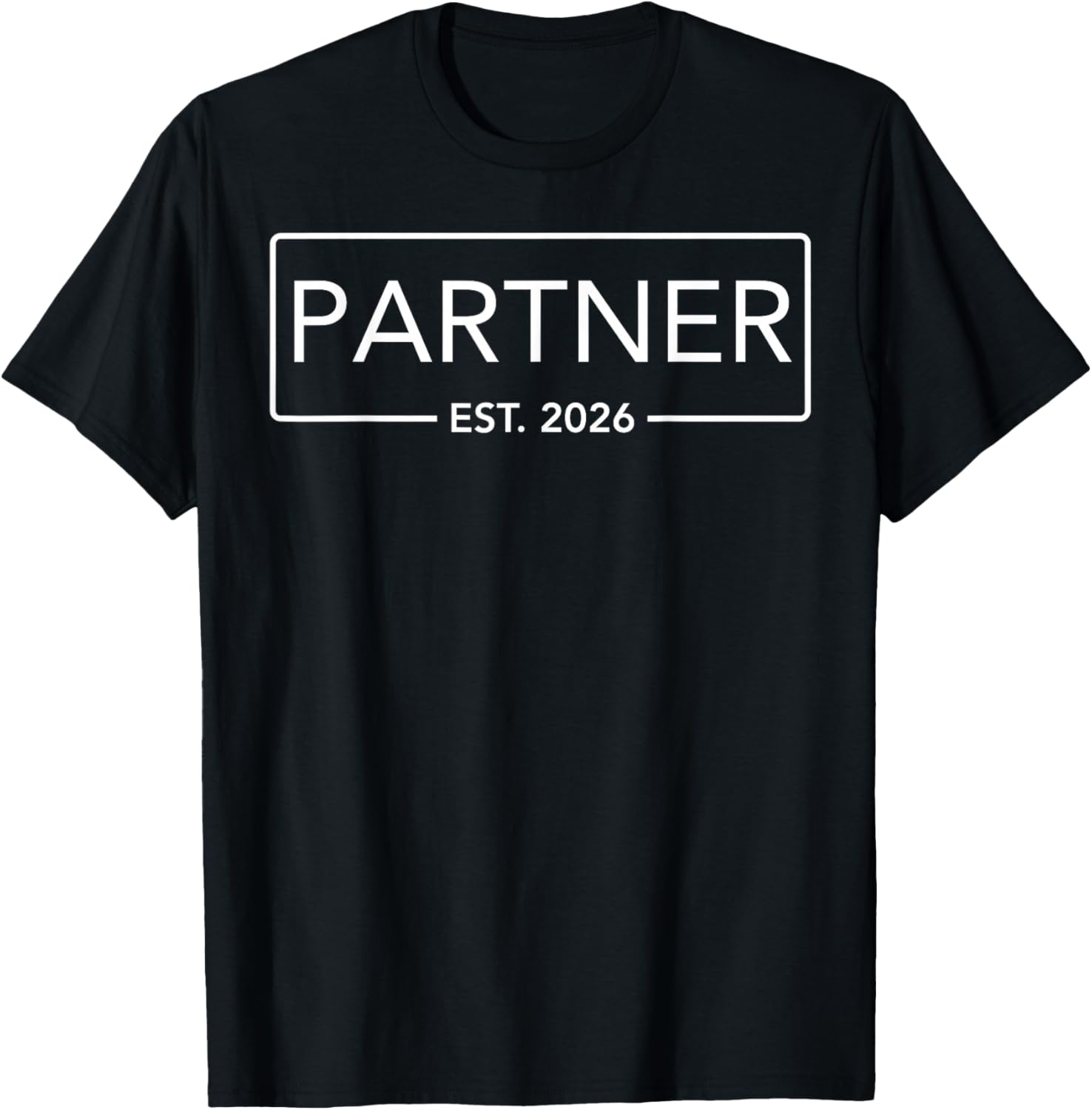 Law Partner Est 2026 New Law Partner CPA Bookkeeper T-Shirt - T-Shirt | Black