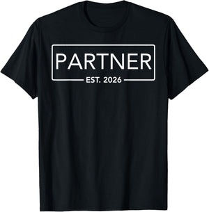 Law Partner Est 2026 New Law Partner CPA Bookkeeper T-Shirt - T-Shirt | Black