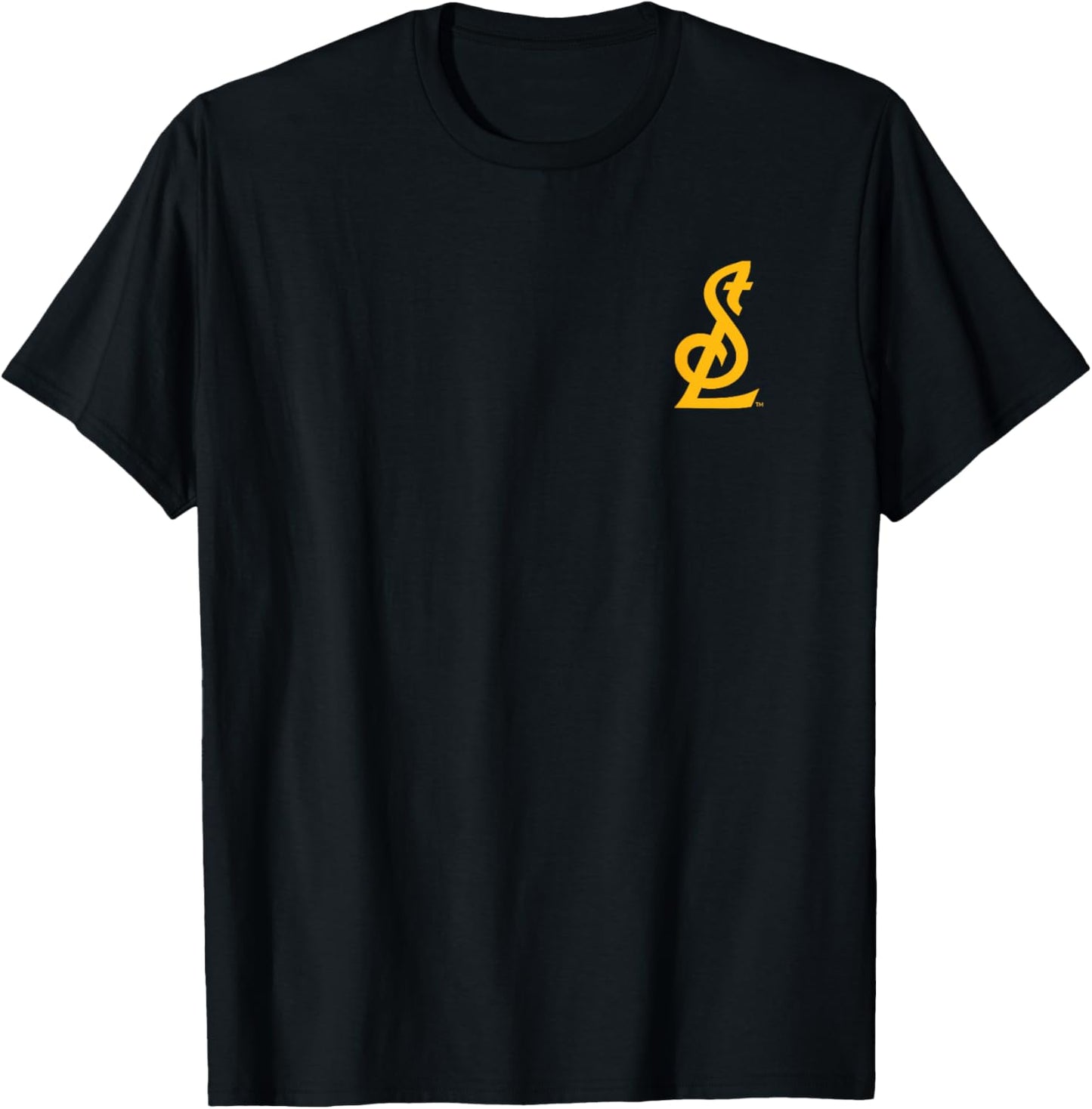 St. Louis Blues Front/Back Royal Officially Licensed T-Shirt - T-Shirt | Black