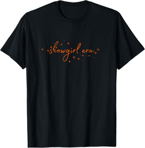 Show Girl Era Graphic Outfit Girls T-Shirt - T-Shirt | Black