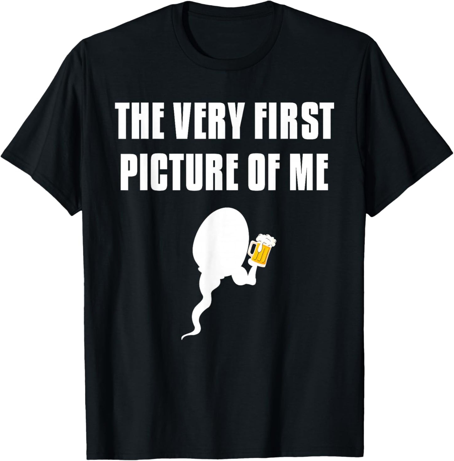 The Very First Picture of Me T-Shirt - T-Shirt | Black